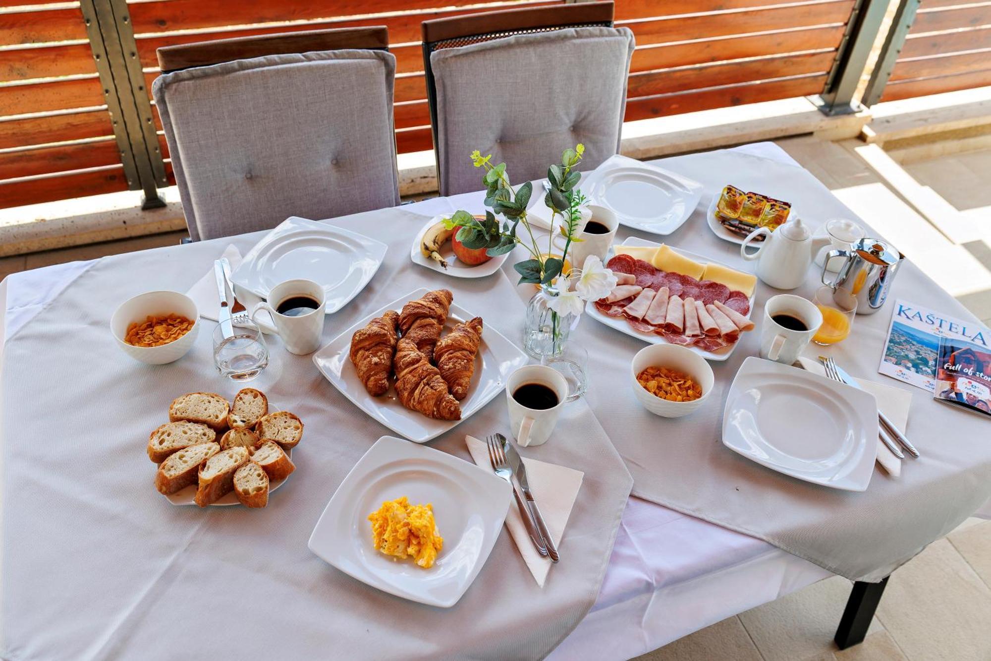 Apartmán 3d By The Sea With Pool And Included Breakfast Kaštela